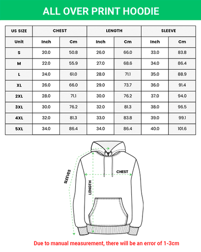 Arms Warrior - WoW Class Guide V3 - All-over Print Hoodie