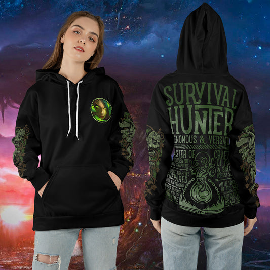 Survival Hunter - WoW Class Guide V3 - All-over Print Hoodie