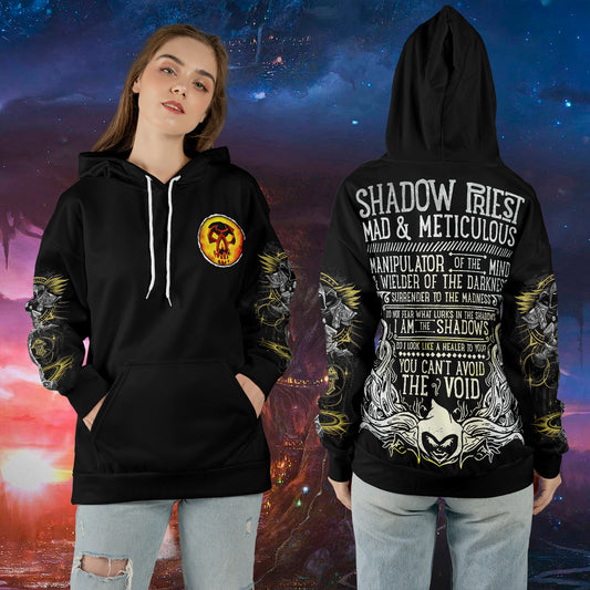 Shadow Priest - WoW Class Guide V3 - All-over Print Hoodie
