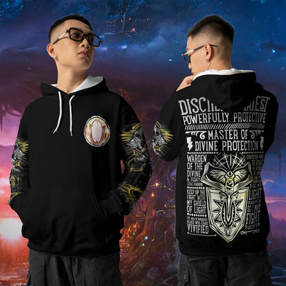 Discipline Priest - WoW Class Guide V3 - All-over Print Hoodie
