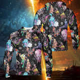 Funny WoW Cute Character All-over Print Hoodie