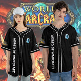 Wow Class Holy Priest Guide AOP Baseball Jersey Without Piping