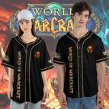Wow Class Fury Warrior Guide AOP Baseball Jersey Without Piping