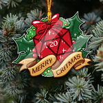 Dice Merry Christmas 2020 Ornament 6