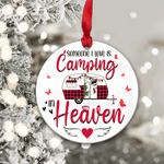 Someone I Love Is Camping In Heaven Acrylic/Wooden Ornament