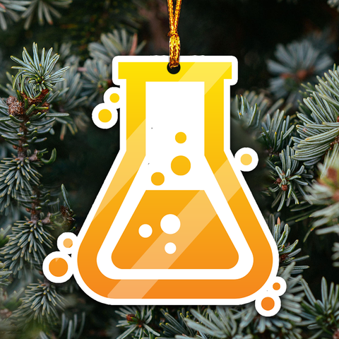 Science 1 Acrylic/Wooden Ornament