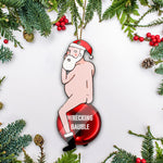 Wrecking Bauble Acrylic/Wood Ornament