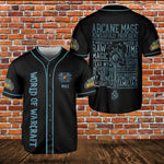 Arcane Mage Wow Collection AOP Baseball Jersey
