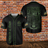 Survival Hunter Wow Collection AOP Baseball Jersey