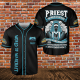 WOW Priest Class AOP Baseball Jersey Without Piping