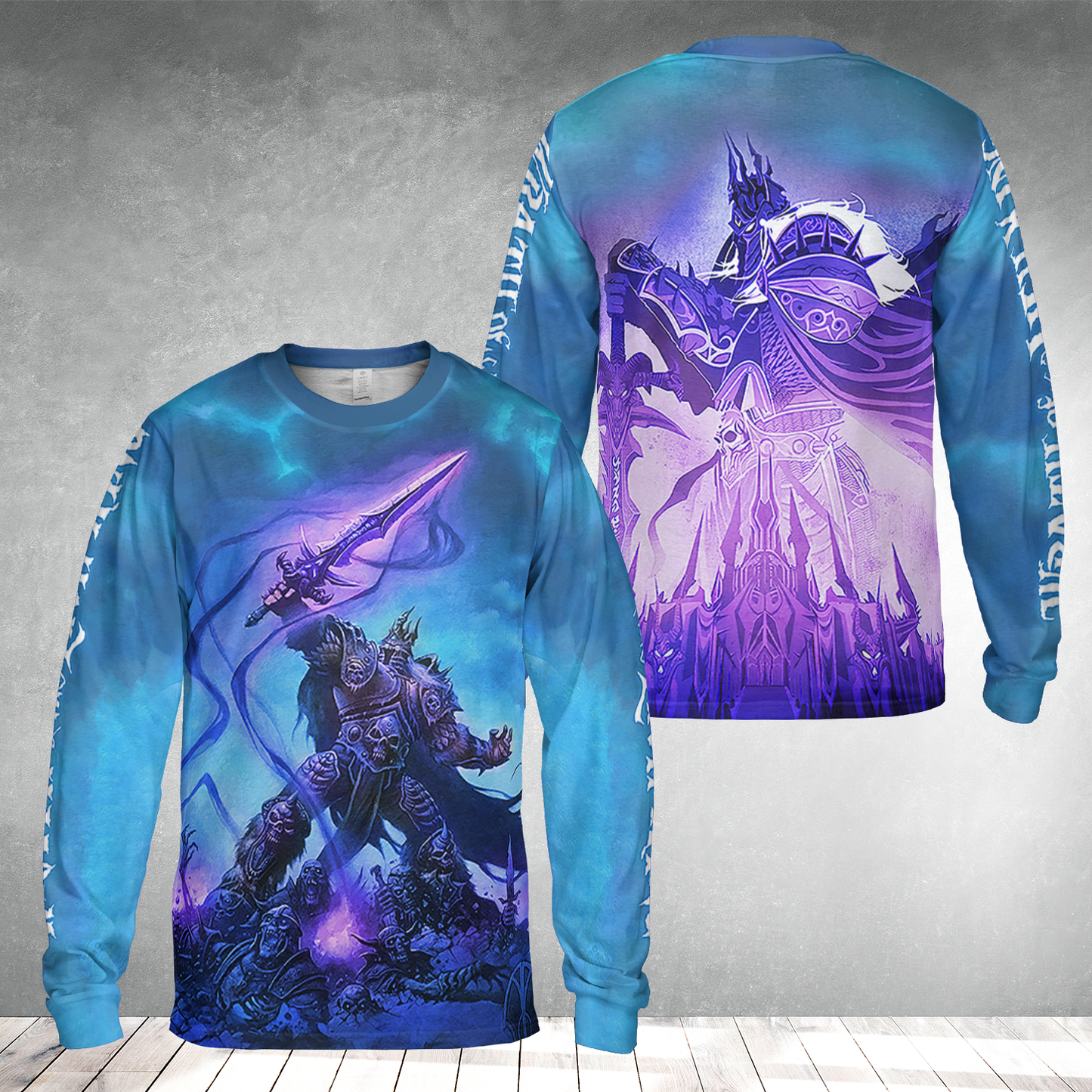 Dark Lord of the Dead Wow AOP Long Sleeve Shirt