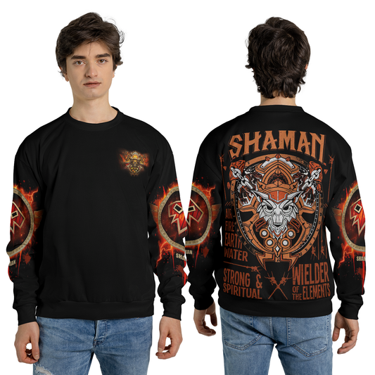 Shaman Color WoW AOP Sweatshirt Premium