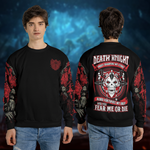 Death Knight Class Color WoW AOP Sweatshirt Lightweight