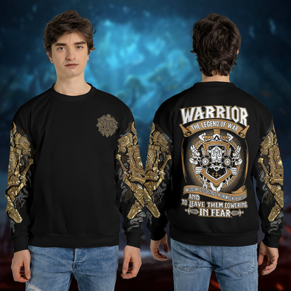 Warrior Class Color WoW AOP Sweatshirt Premium