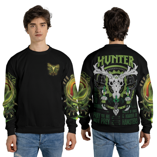 Hunter Color WoW AOP Sweatshirt Premium