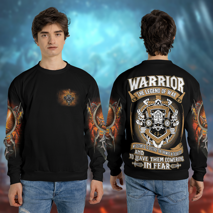 Warrior Class Wow Collector's Edition AOP Sweatshirt Premium