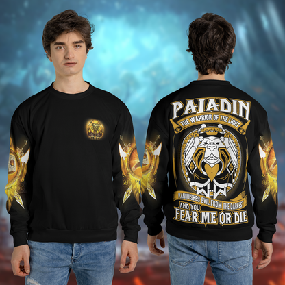 Paladin Class Wow Collector's Edition AOP Sweatshirt Premium