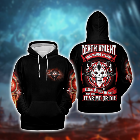 Death Knight deathknight Edition WoW AOP Hoodie Premium