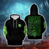 Unholy Death Knight Class Guide V2 WoW Collections Edition AOP Hoodie