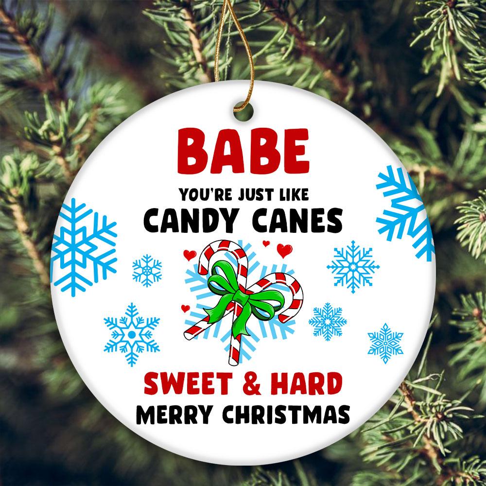 Babe You Are Sweet And Hard Acrylic/Wooden Ornament