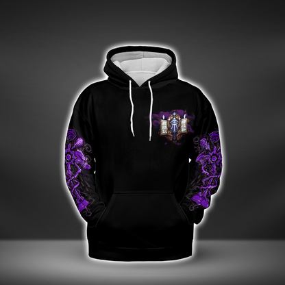 Mage Icon WoW Classic AOP Hoodie Lightweight