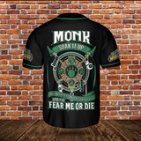 WOW Monk Class AOP Baseball Jersey Without Piping