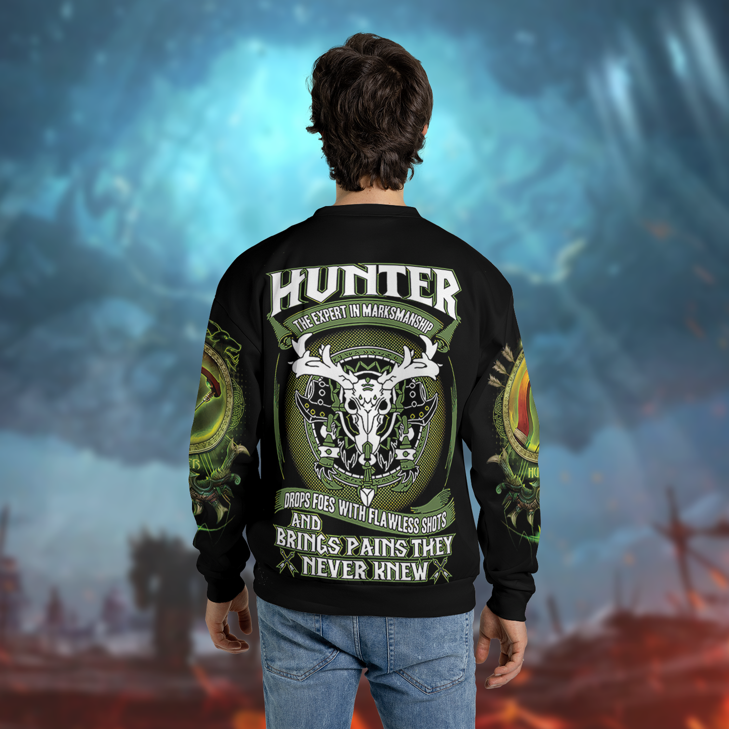 Hunter Class Wow Collector's Edition AOP Sweatshirt Premium