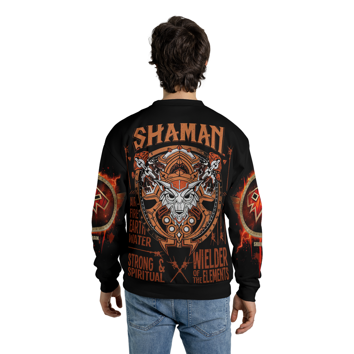 Shaman Color WoW AOP Sweatshirt Premium