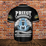 Priest Class Icon V1 Classic Wow Collection AOP Baseball Jersey