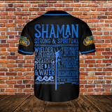 Shaman Class Icon V2 Classic Wow Collection AOP Baseball Jersey
