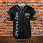 Priest Class WoW AOP Baseball Jersey Without Piping