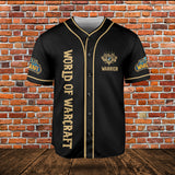 Protection Warrior Wow Collection AOP Baseball Jersey
