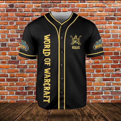 Outlaw Rogue Wow Collection AOP Baseball Jersey