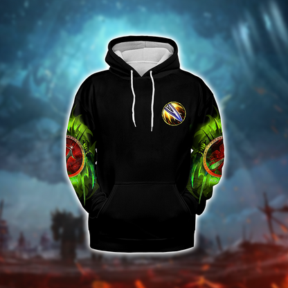 Outlaw Rogue Guide Rogue Class V2 WoW Collections AOP Hoodie