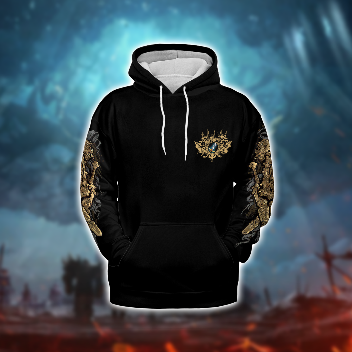 Protection Warrior WoW Class Guide V1 AOP Hoodie