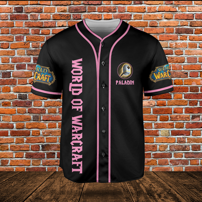 Paladin Class Icon V2 Classic Wow Collection AOP Baseball Jersey