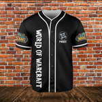 Priest Class Icon V2 Classic Wow Collection AOP Baseball Jersey
