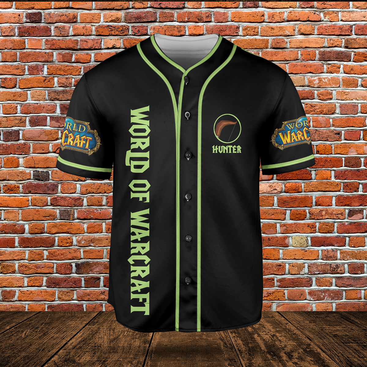 Hunter Class Icon V3 Classic Wow Collection AOP Baseball Jersey