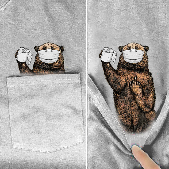 Bear And Toilet Paper