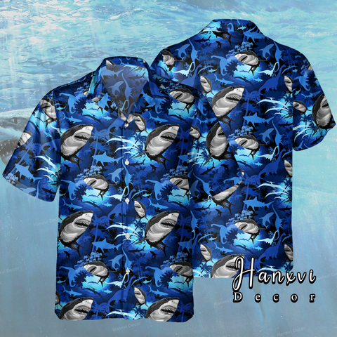 Shark Sea Nature Hawaiian Shirt
