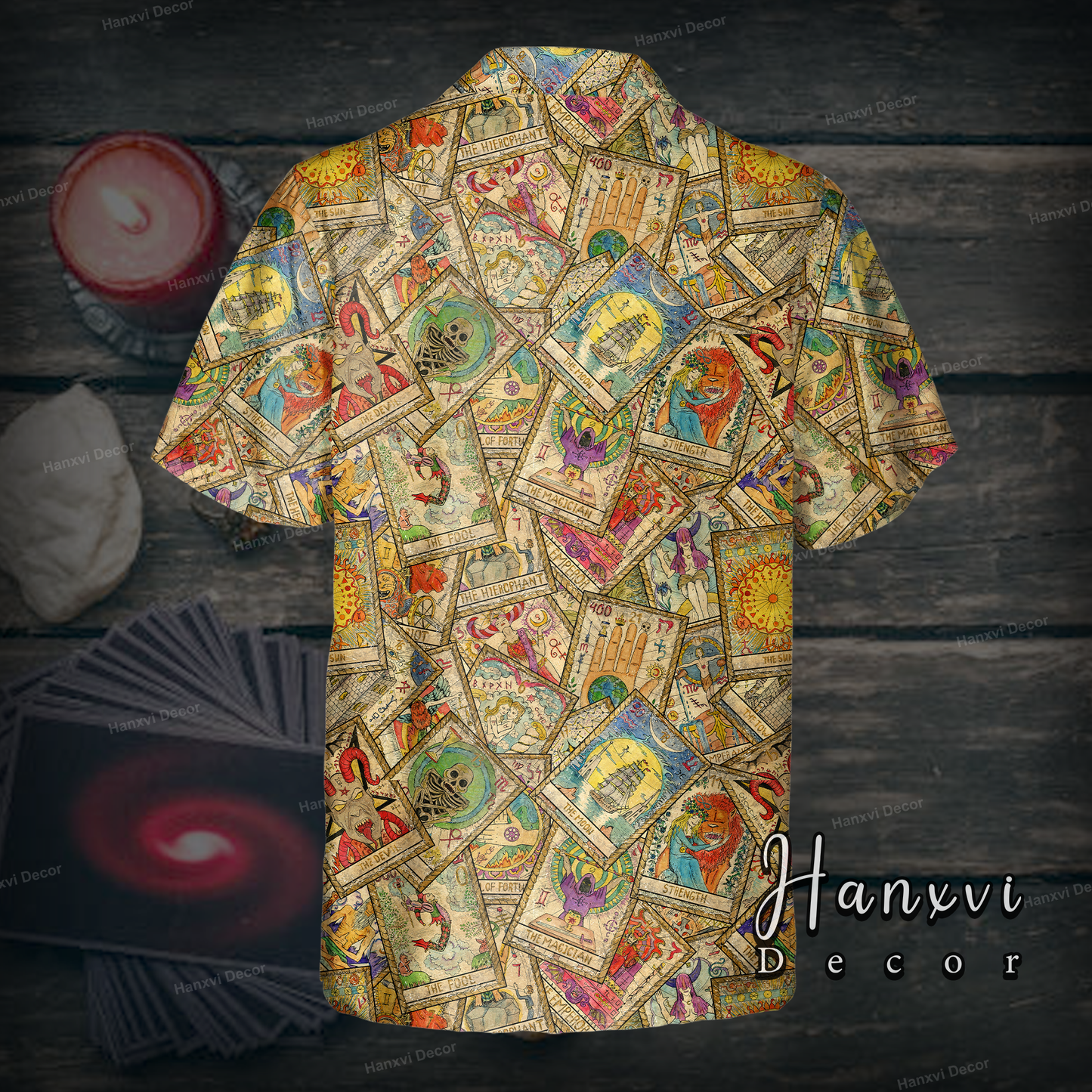 Tarot Cards Hawaiian Shirt