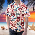 Funny World Of Warcraft Horde American Flag Hawaiian Shirts
