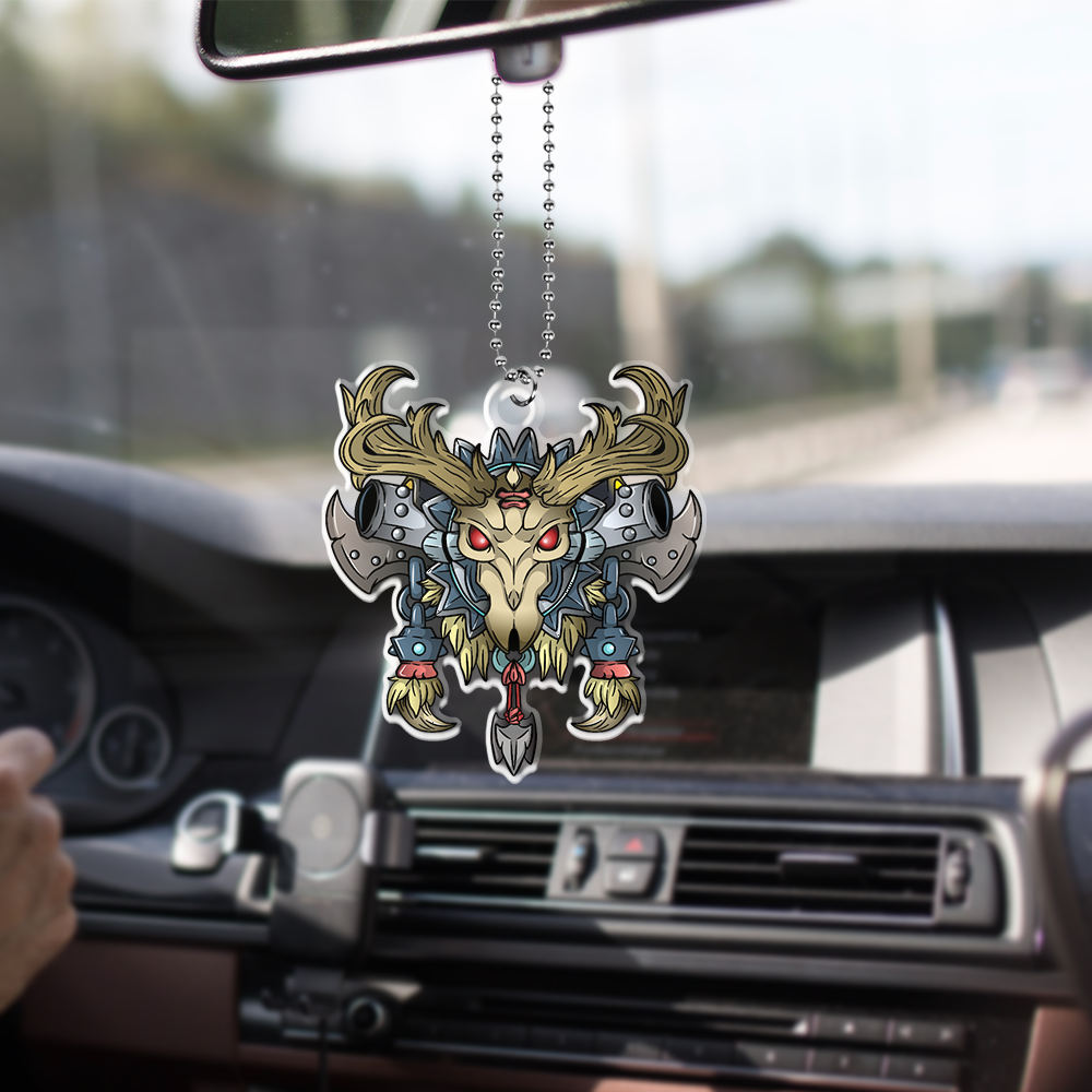 Hunter Class Icon Races and Factions WoW Custom Car Ornament