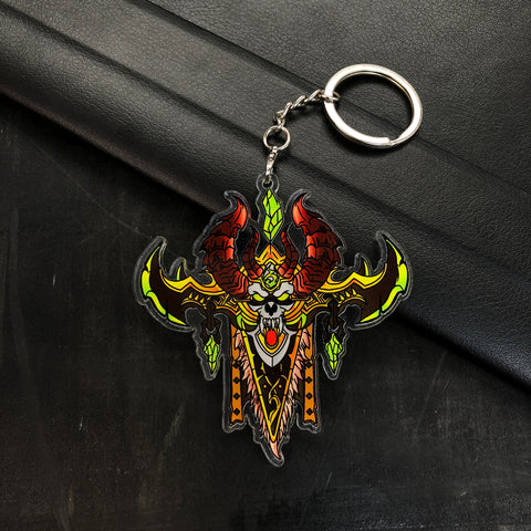 Demon Hunter DM Class WoW Acrylic Keychain
