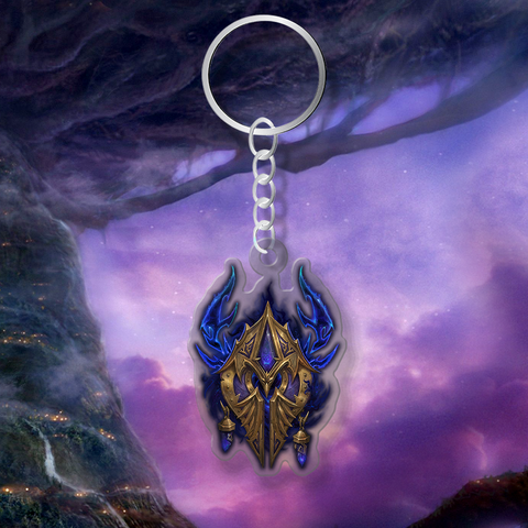 Battle For Azeroth Blood Elf High Elf WoW V5 Acrylic Keychain