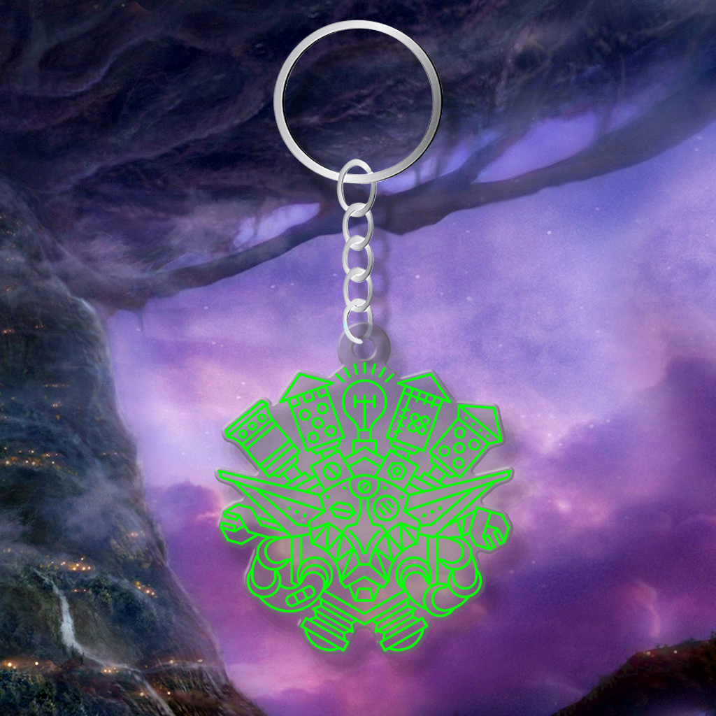 Goblin — Race Crest WoW V3 Acrylic Keychain