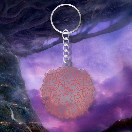 Hidden Wolf — Race Crest WoW V3 Acrylic Keychain