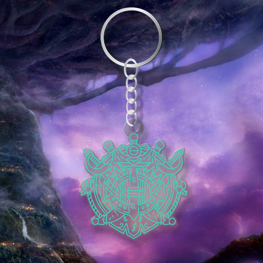 Men of the Isles — Class Crest WoW V3 Acrylic Keychain