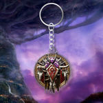 The Horde WoW V5 Acrylic Keychain