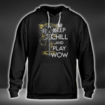 Priest Keep Chill And Play WoW Classic Unisex Hoodie